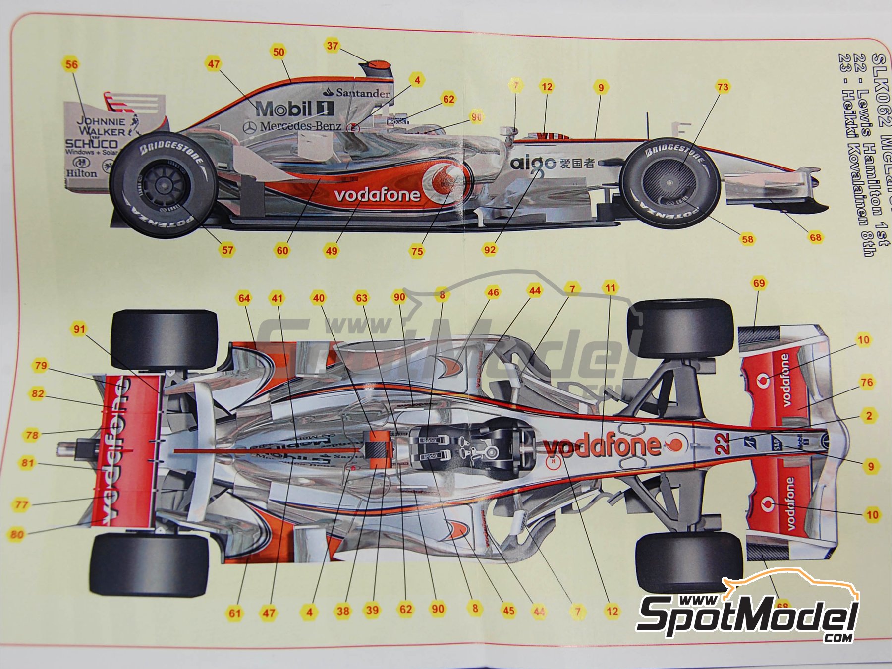ミニカー TAMEO KITS TMK 237 McLaren MP4/12 Tameo Kits Tmk 237 Mclaren Mp4/12 | eBay